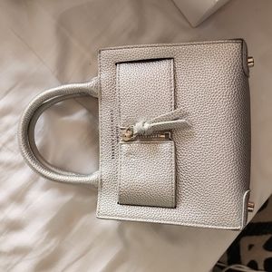 Brandon Blackwood Kuei Mini Bag | Metallic Silver